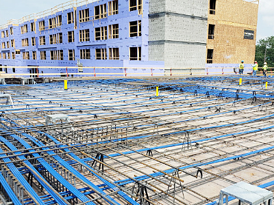 post tensioned concrete
